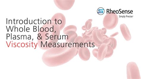 blood thickness measurement|how to measure blood viscosity.